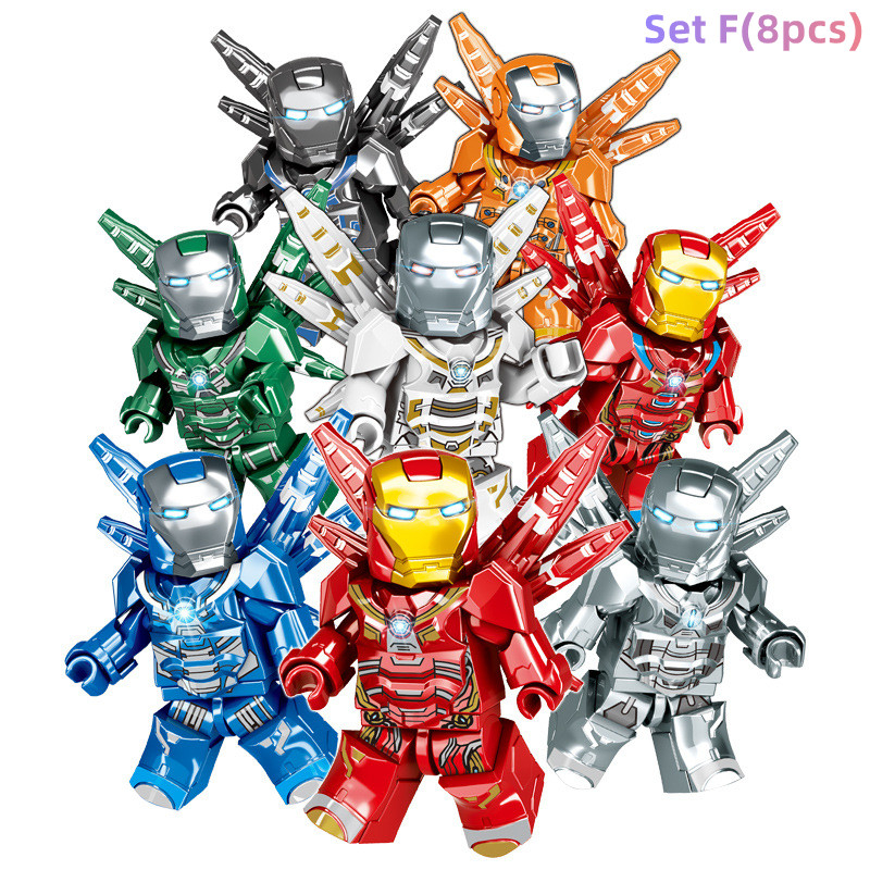 1 Bộ Đồ Chơi Lắp Ráp Mô Hình Anh Hùng Mini S077