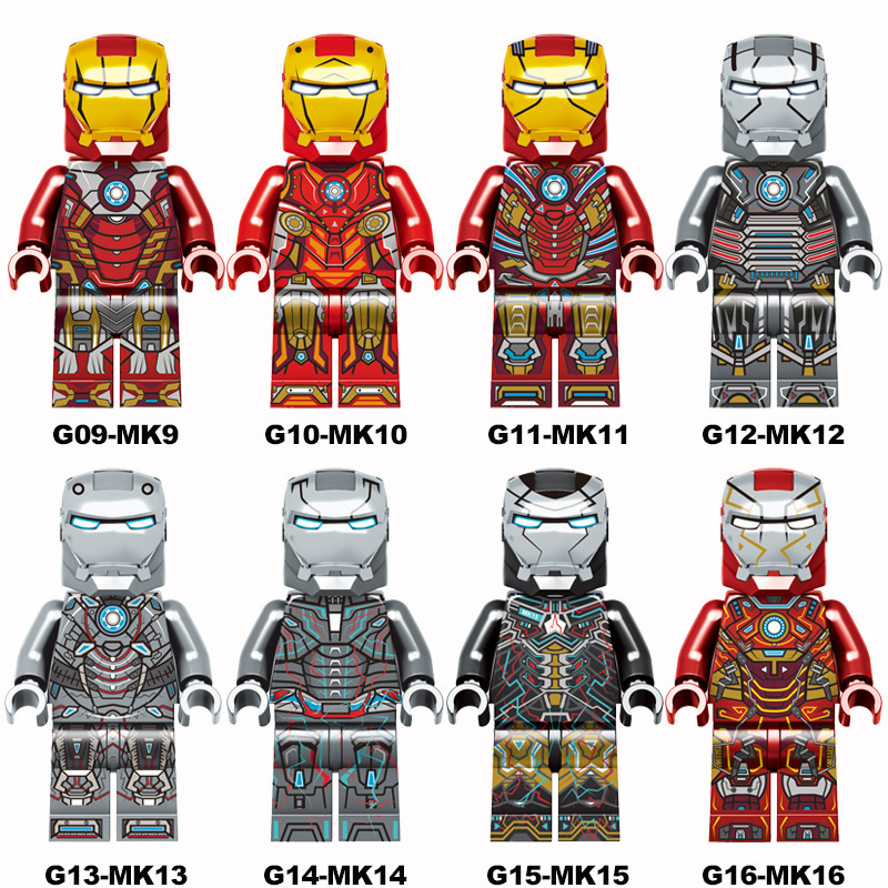 1 Bộ Đồ Chơi Lắp Ráp Mô Hình Anh Hùng Mini S077