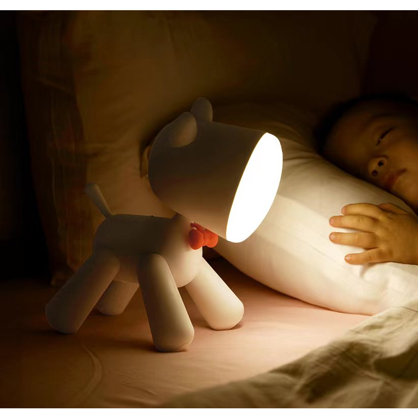 Đèn Bàn Chó Đèn Đọc Sách Cổ Điển Thời Trang Sáng Tạo Đèn Phòng Ngủ Món Quà Sinh Nhật Table Lamp