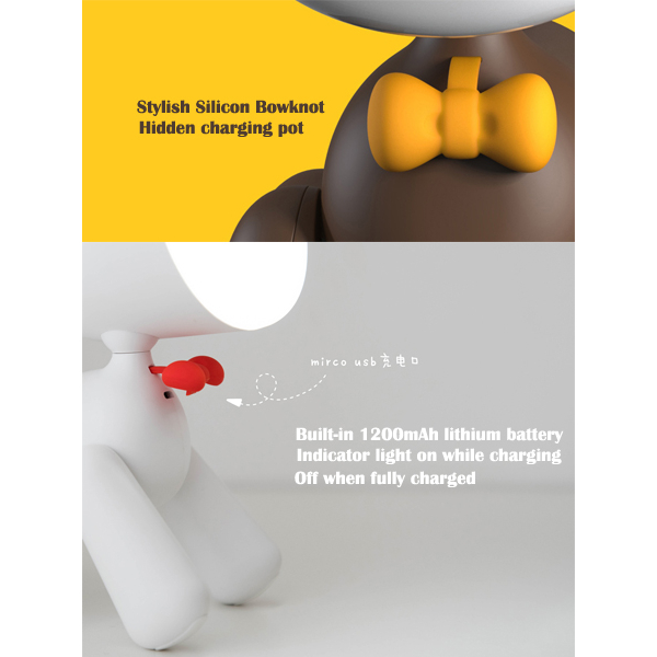 Đèn Bàn Chó Đèn Đọc Sách Cổ Điển Thời Trang Sáng Tạo Đèn Phòng Ngủ Món Quà Sinh Nhật Table Lamp