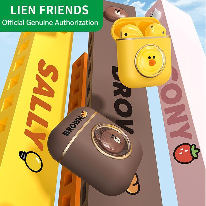 Tai Nghe Nhét Tai Bluetooth 5.3 Không Dây Hoạt Hình HD Giảm Tiếng Ồn Chống Thấm Nước