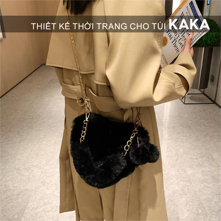 Túi Đeo Chéo Vai Hình Trái Tim Thời Trang Sành Điệu Cho Nữ