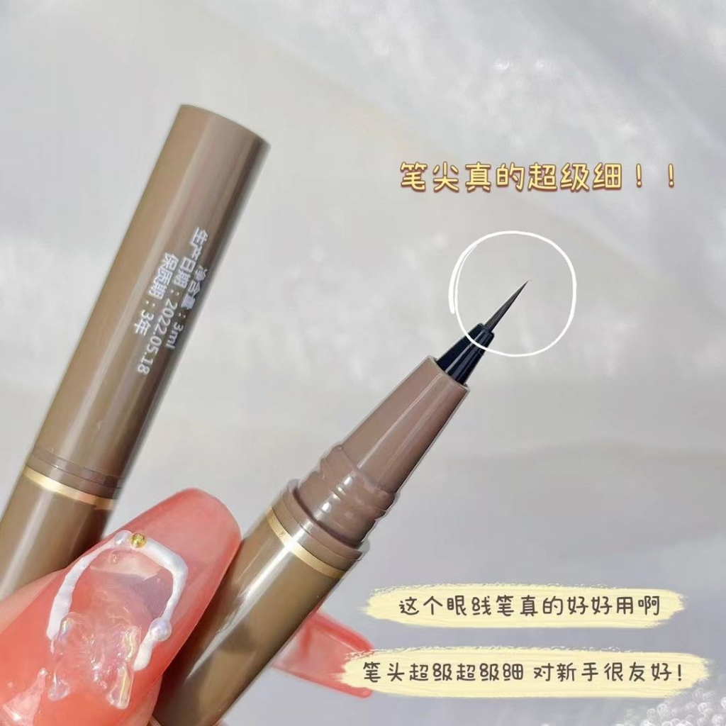 Bút Kẻ Mắt Dạng Lỏng 0.1mm Màu Sắc Lâu Trôi Chống Thấm Nước