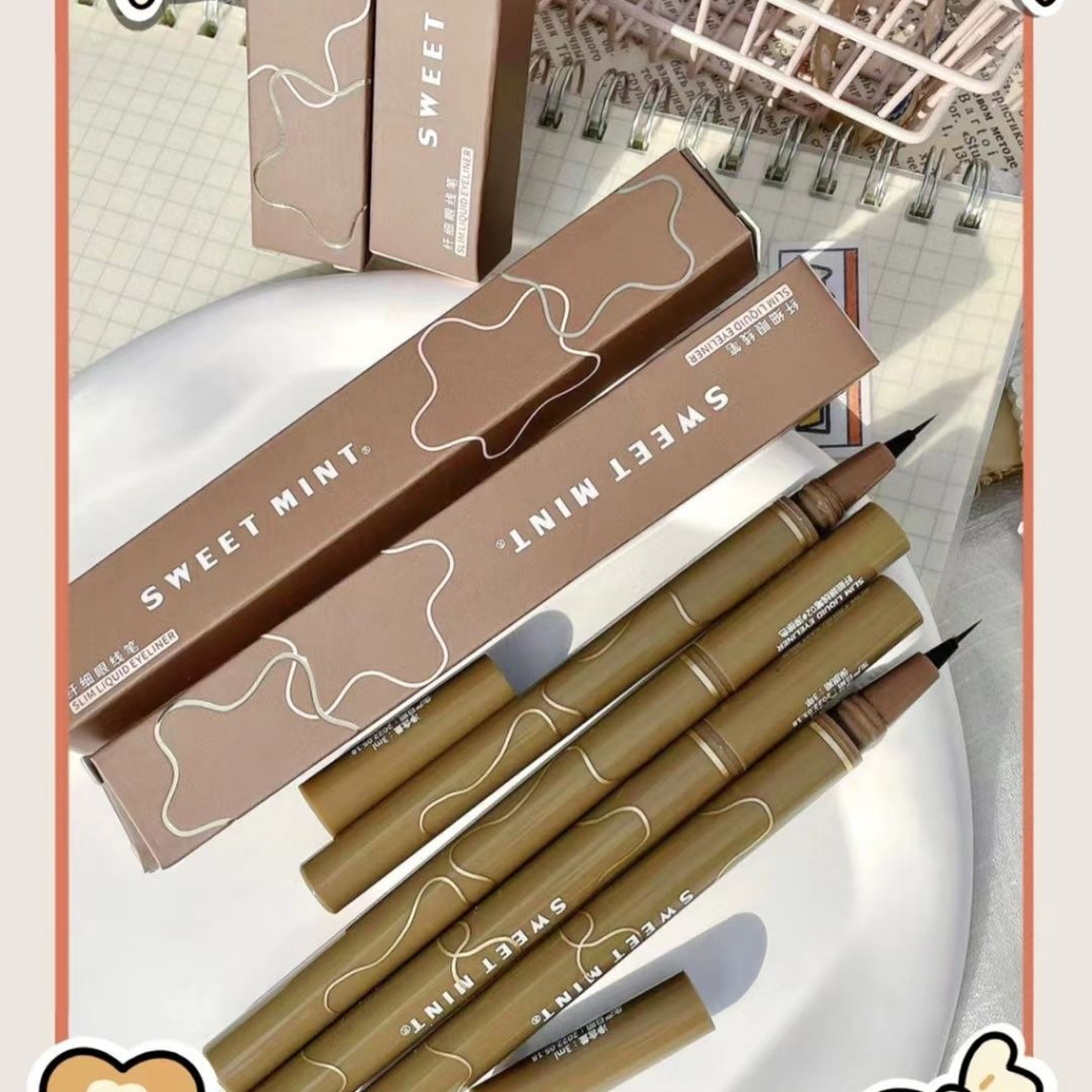 Bút Kẻ Mắt Dạng Lỏng 0.1mm Màu Sắc Lâu Trôi Chống Thấm Nước