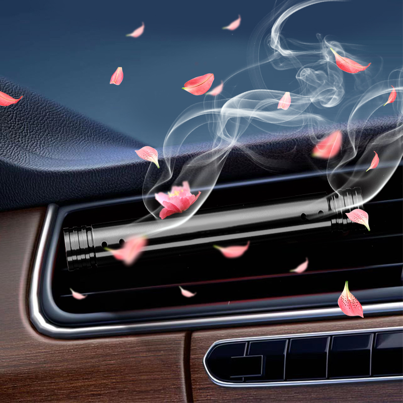 1 Thanh Khuếch Tán Hương Thơm Gắn Lỗ Thông Gió Xe Hơi Kèm 5 Lõi Thay Thế