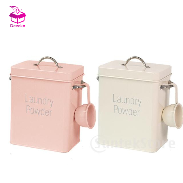 Hộp Thiếc Đựng Gạo / Thực Phẩm Kích Thước 16cm X 11.7cm D X20cm Tiện Dụng