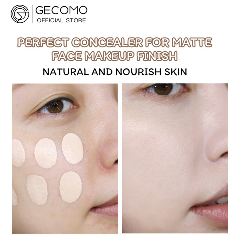 Kem nền GECOMO 30g che khuyết điểm kiềm dầu lâu trôi làm sáng tông da