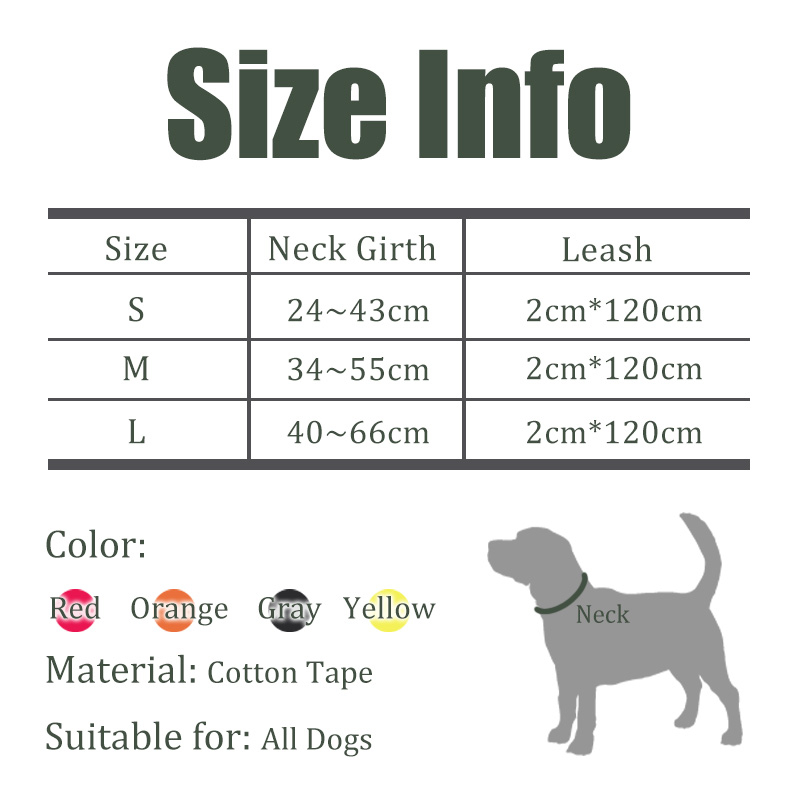 HamshMoc Vòng Cổ Tùy Chỉnh Kèm Dây Dắt Chó Đi Dạo Nhẹ Nhàng Thoải Mái Có Khóa Cài Cho Cún Cưng Cỡ Nhỏ / Vừa / Lớn