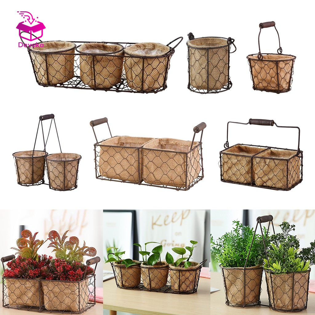Giỏ Đựng Trái Cây / Bánh Mì / Rau Củ Dạng Treo Tiện Dụng Cho Nhà Bếp Đứng