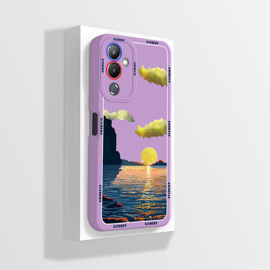 Ốp Điện Thoại Silicon Dẻo Mềm Hình Khủng Long Đáng Yêu Cho Tecno Pova 4 LG7n Tecno Pova 4 LG7n