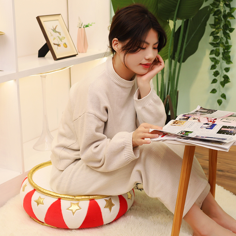Gối Nhồi Bông Hình Rạp Xiếc Vui Nhộn Trang Trí Nhà Cửa