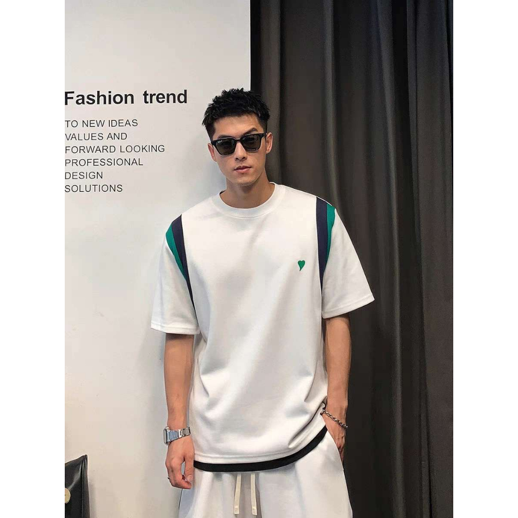 Bộ quần áo thể thao HANLU ngắn tay thời trang năng động cho nam