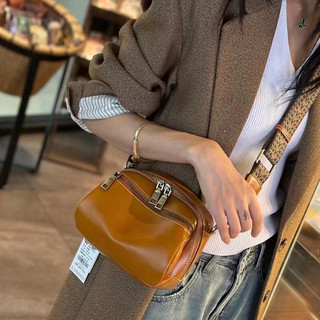 Túi Đeo Chéo Da Thật Mini Thời Trang Dành Cho Nữ