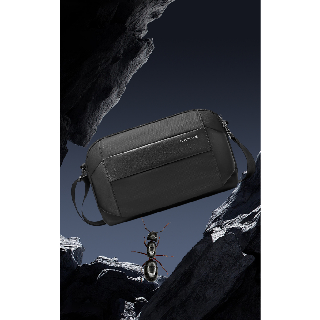 BANGE Túi Da Đeo Chéo Đa Năng Thời Trang Cho Nam