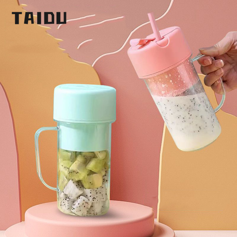 TAIDU máy xay sinh tố cầm tay máy ép trái cây gia đình cốc ép trái cây cầm tay bằng điện Có thể làm sinh tố trái cây