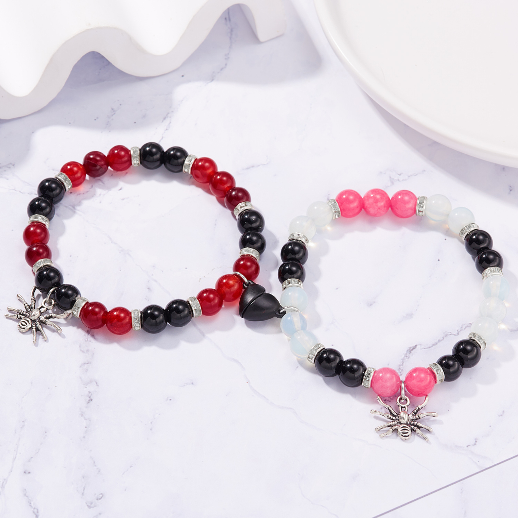 Miếng Dán Trang Trí Xe Hơi Gwen And Miles Chất Lượng Cao |Bộ Đồ Hóa Trang Người Nhện Độc Đáo Cho Bé | Áo Thun In Chữ Me And Who Cá Tính Hợp Thời Trang | Vòng Tay Chuỗi Hạt Từ Tính Thời Trang Cho Cặp Đôi