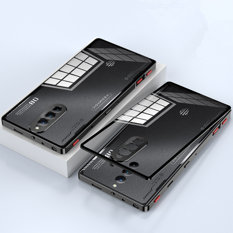 Ốp Điện Thoại tpu Khung Kim Loại Thời Trang Cho Red Magic 8 Pro Nubia RedMagic 8 Pro Red Magic 8 Pro Plus
