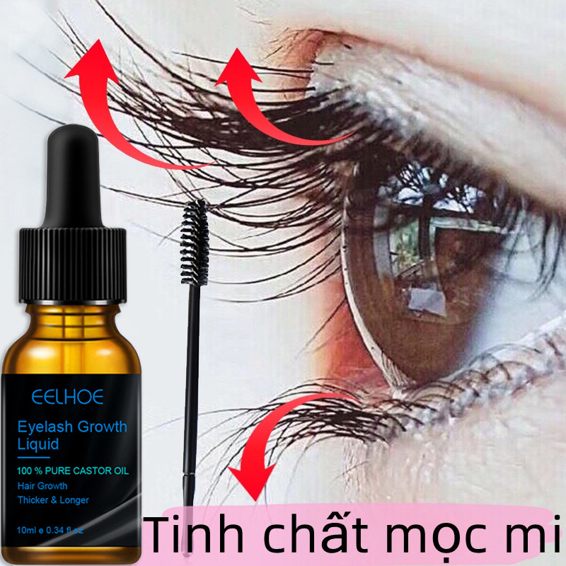 ⭐CHÍNH HÃNG⭐Tinh Chất Mọc Mi 10ML Kích Thích Mọc Lông Mi Làm Dày Lông Mi Nhanh Tự Nhiên Nuôi Dưỡng Mi Dài Và Cong