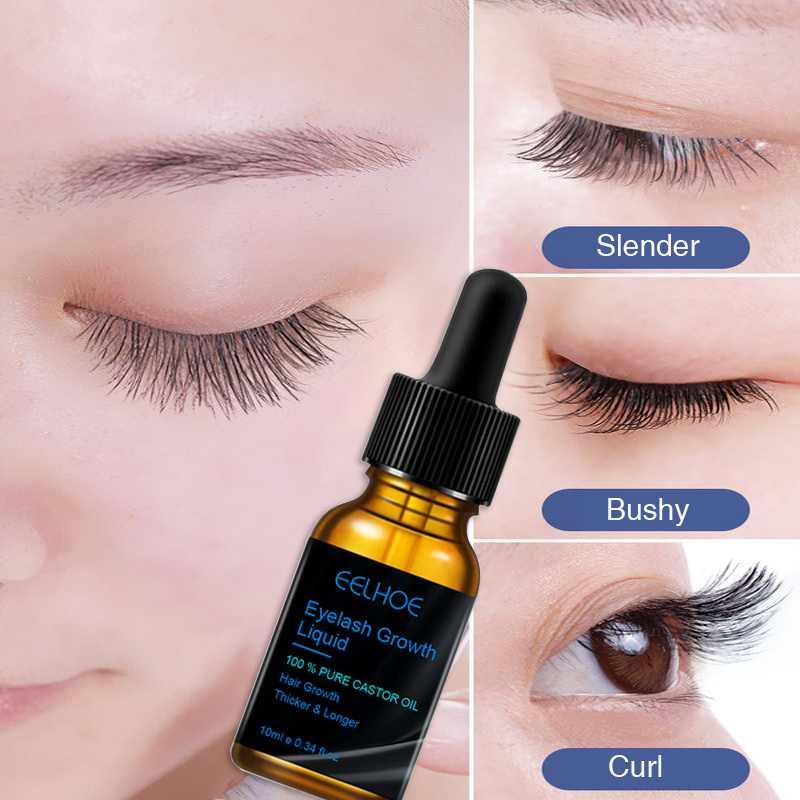 ⭐CHÍNH HÃNG⭐Tinh Chất Mọc Mi 10ML Kích Thích Mọc Lông Mi Làm Dày Lông Mi Nhanh Tự Nhiên Nuôi Dưỡng Mi Dài Và Cong