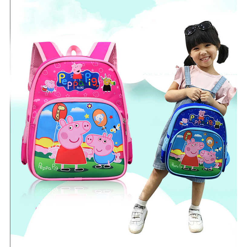 Balo Đi Học Chủ Đề Heo Peppa Hoạt Hình Đáng Yêu Cho Trẻ Mẫu Giáo