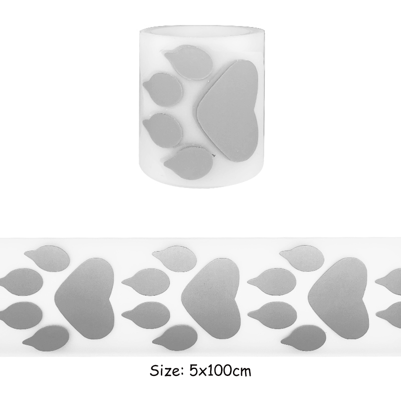 Miếng Dán Phản Quang 5Cm Ủi Quần Áo Cho Búp Bê Thú Cưng