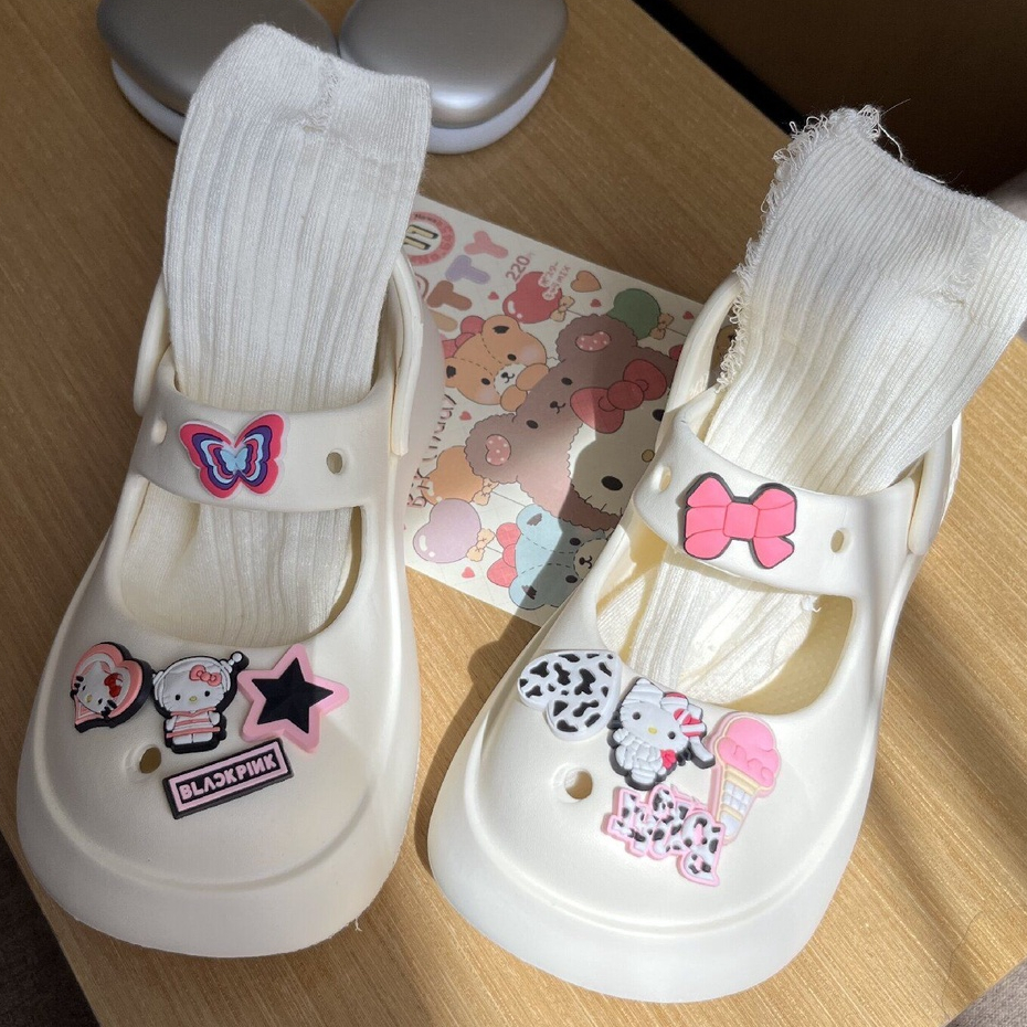 HHH Dép xỏ ngón Cross dép kiểu nữ đi chơi dép bánh mì Thoải Mái Xinh Xắn  230701