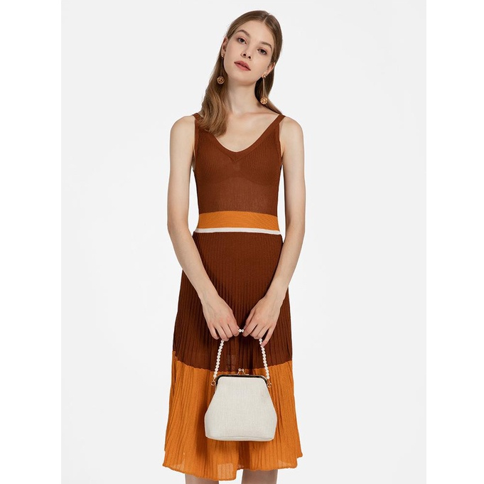 Túi Đeo Chéo Hình Vỏ Sò Đính Ngọc Trai Thời Trang Dành Cho Nữ