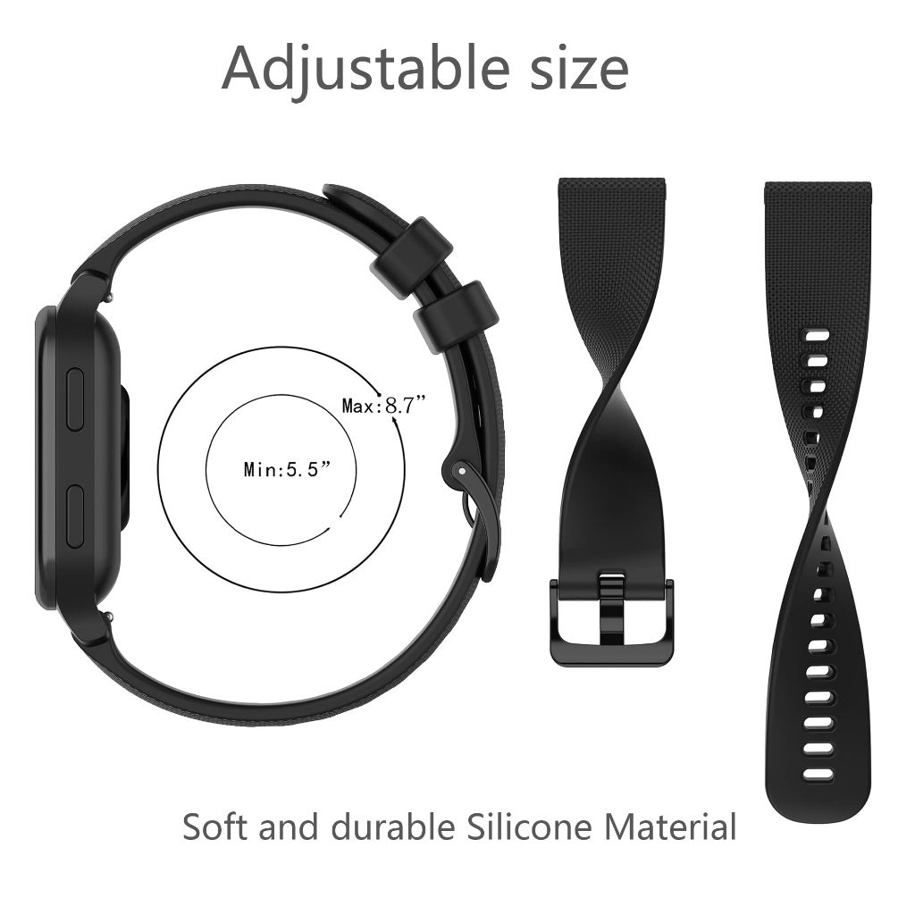 Dây Đeo Silicon 22mm 20mm 18mm Cho Đồng Hồ Thông Minh Samsung Galaxy watch 3 / 4 Classic / 5 / 5 pro / 3 Gear S2 S3 huawei GT 2 Active 2
