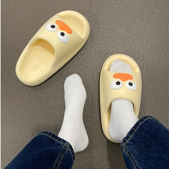 HHH Dép quai ngang  đế cao dép sandal nữ dép bánh mì Đi Biển Xinh Xắn 23070102