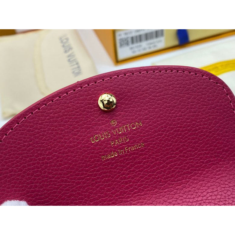 Ví Đựng Tiền Xu Louis Vuitton M41939 In Họa Tiết Kim Cương Sang Trọng