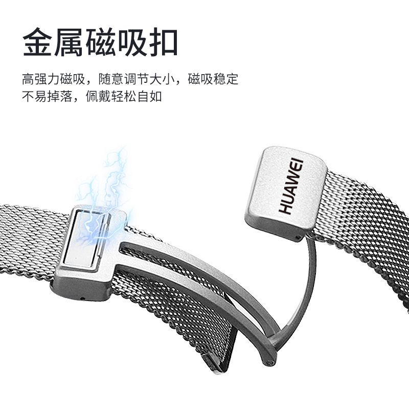 Phù Hợp Dây Đeo Đồng Hồ Từ Tính 22mm Cho huawei watch gt4 / gt3 / gt2 46mm / gt2 pro / ecg / watch3 / 4 pro / gt2e glory magic2 / gs3 / gs pro