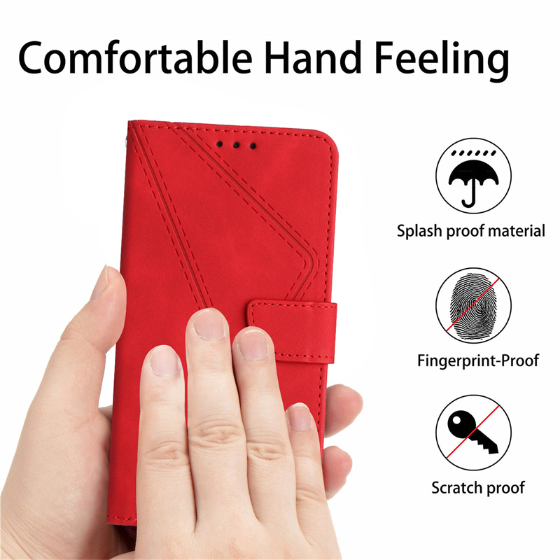Bao Da Điện Thoại PU Đơn Giản Cho Xiaomi Redmi Note 12 4G Note 12 Pro Note 11s 4G Note 11 Pro 5G Note 12 Pro + 5G Note 12s 4G Ốp
