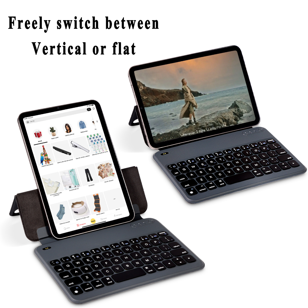 Ốp Lưng Kèm Bàn Phím Không Dây Nam Châm Cho Mini 6 Pad 8.3-inch