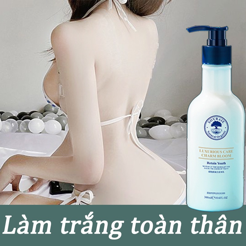 ⭐CHÍNH HÃNG⭐ kem dưỡng trắng da toàn thân sữa dưỡng thể làm trắng da 300g làm trắng da toàn thân dưỡng ẩm da Chăm Sóc Cơ Thể