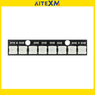 Bảng mạch phát triển đèn led 8 bit / 8 kênh ws2812 5050 rgb
