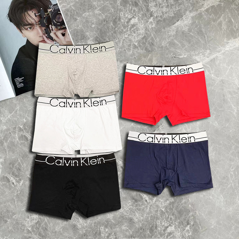 Quần Lót Boxer Vải Cotton Thiết Kế Cá Tính Cho Nam