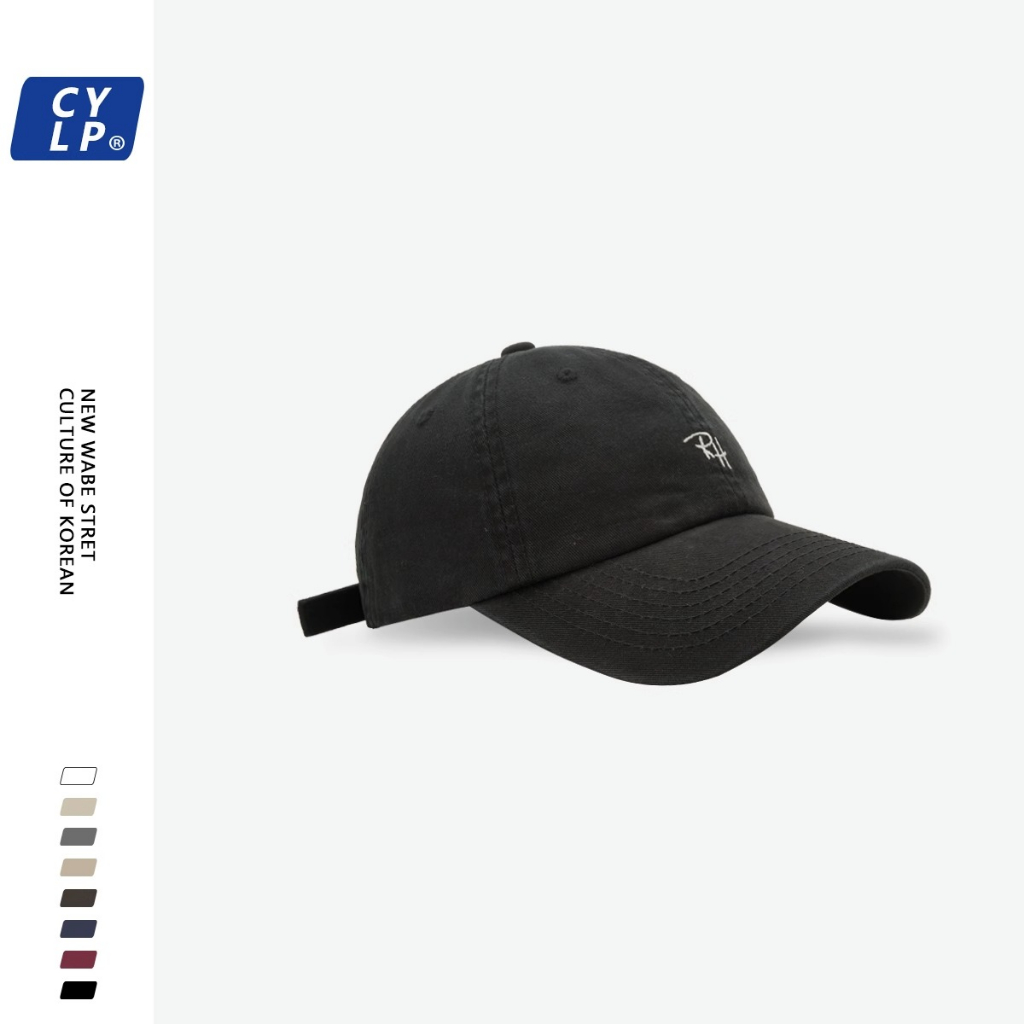 Mũ Lưỡi Trai Thêu Chữ Phong Cách Đường Phố Hàn Quốc Cá Tính