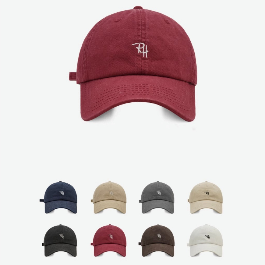 Mũ Lưỡi Trai Thêu Chữ Phong Cách Đường Phố Hàn Quốc Cá Tính