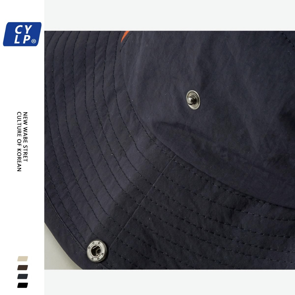 Mũ Chống Nắng Thoáng Khí Nhanh Khô Thêu Họa Tiết Hoạt Hình Phong Cách Hàn Quốc Cho Nữ