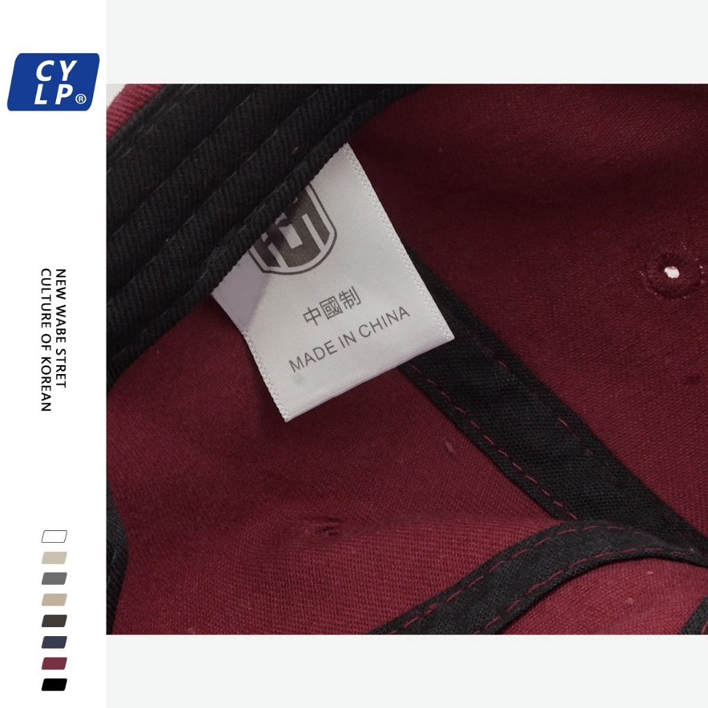 Mũ Lưỡi Trai Thêu Chữ Phong Cách Đường Phố Hàn Quốc Cá Tính