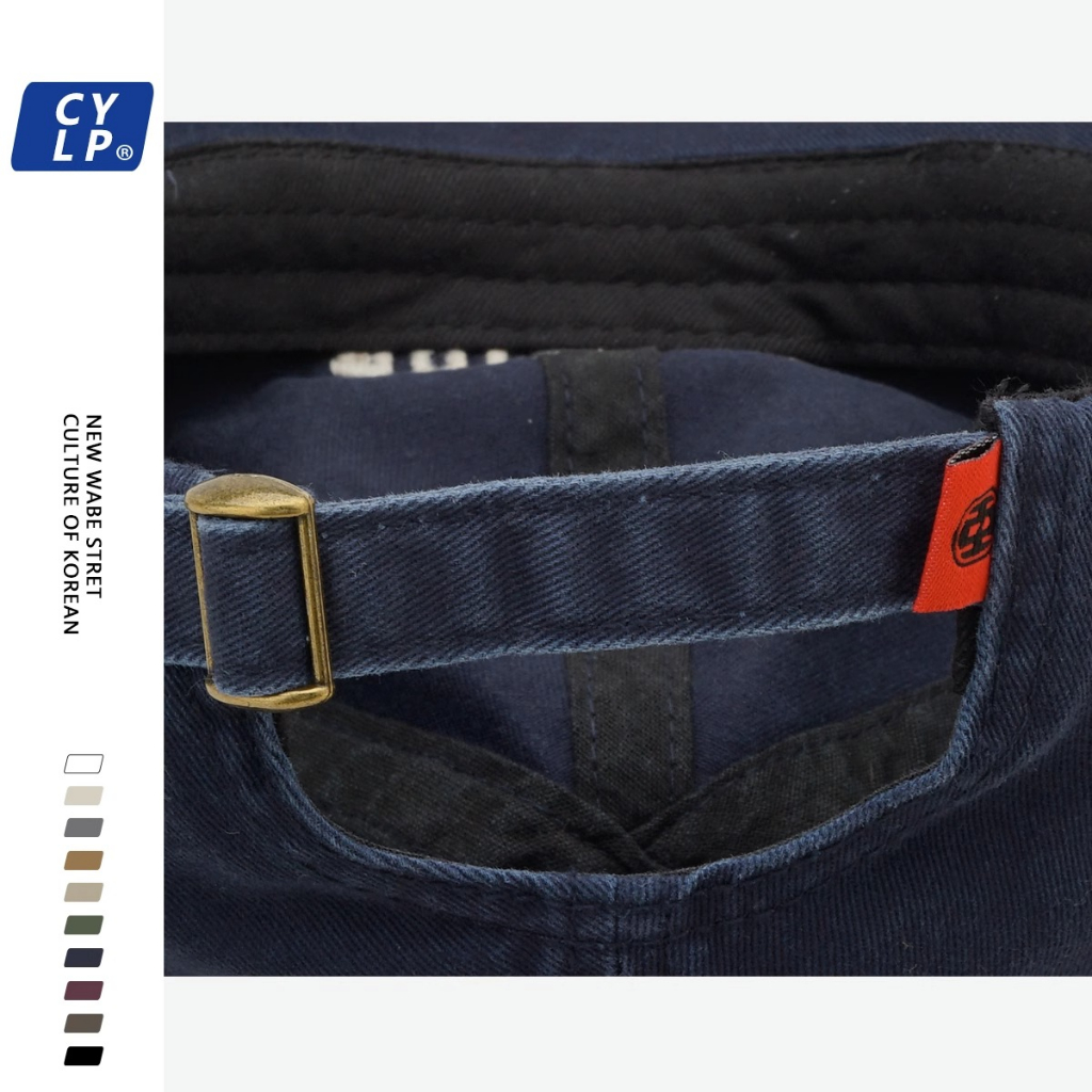 Mũ Lưỡi Trai Mềm Thêu Chữ Phong Cách Đường Phố Hàn Quốc Cá Tính