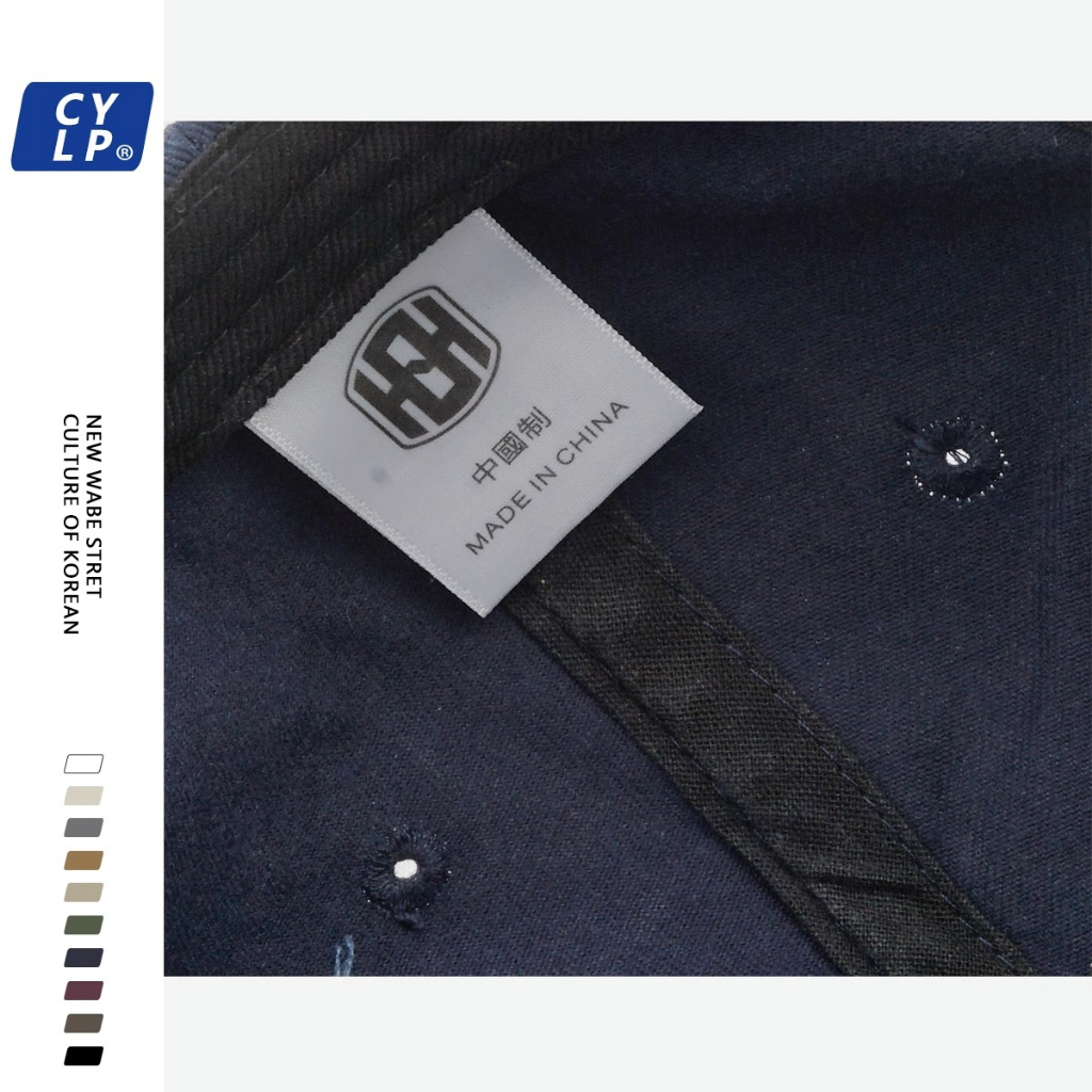 Mũ Lưỡi Trai Mềm Thêu Chữ Phong Cách Đường Phố Hàn Quốc Cá Tính