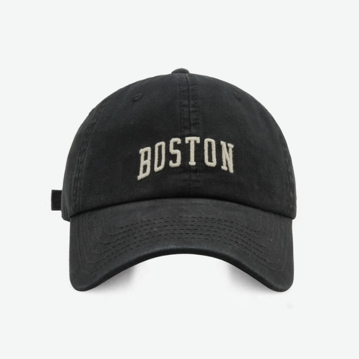 Mũ Lưỡi Trai Mềm Thêu Chữ Phong Cách Đường Phố Hàn Quốc Cá Tính