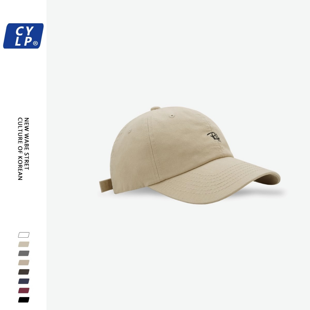 Mũ Lưỡi Trai Thêu Chữ Phong Cách Đường Phố Hàn Quốc Cá Tính