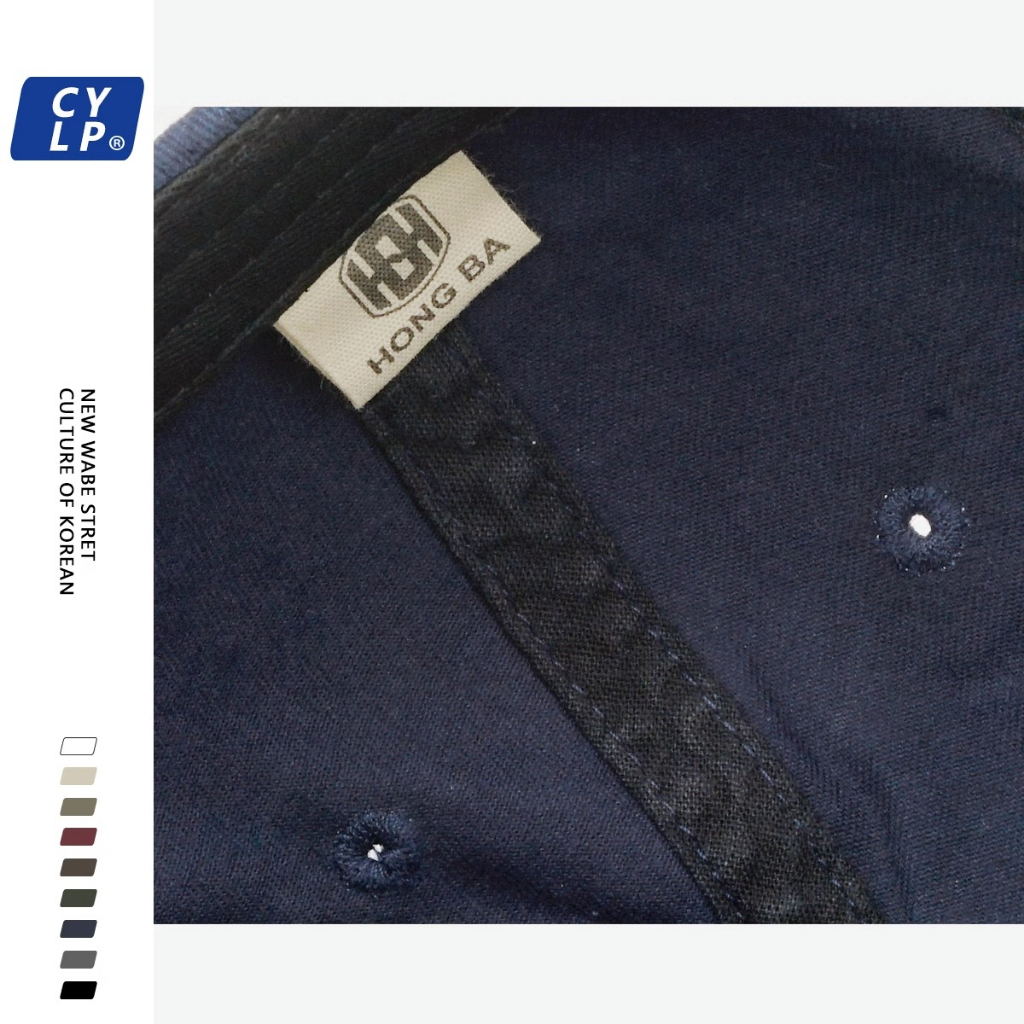 Mũ Lưỡi Trai Thêu Chữ Phong Cách Hàn Quốc Thời Trang Cho Cặp Đôi