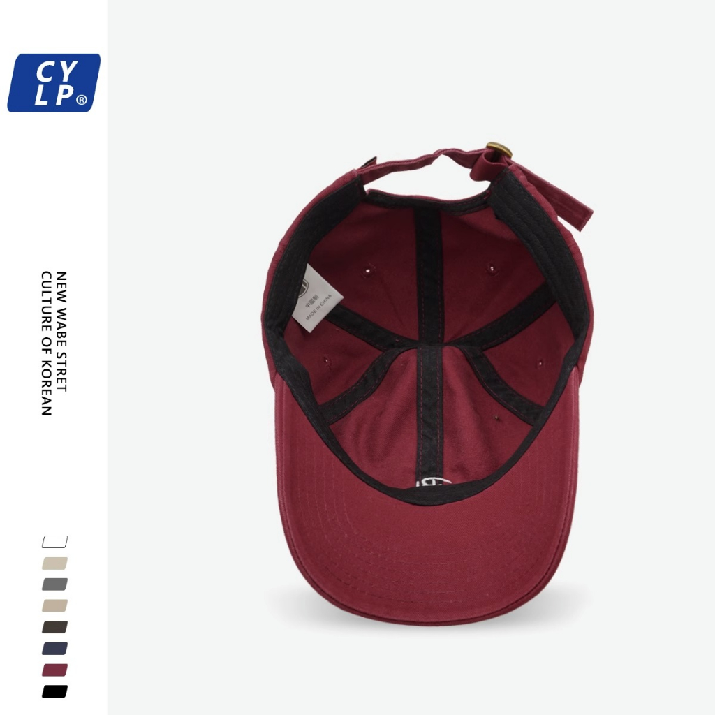 Mũ Lưỡi Trai Thêu Chữ Phong Cách Đường Phố Hàn Quốc Cá Tính