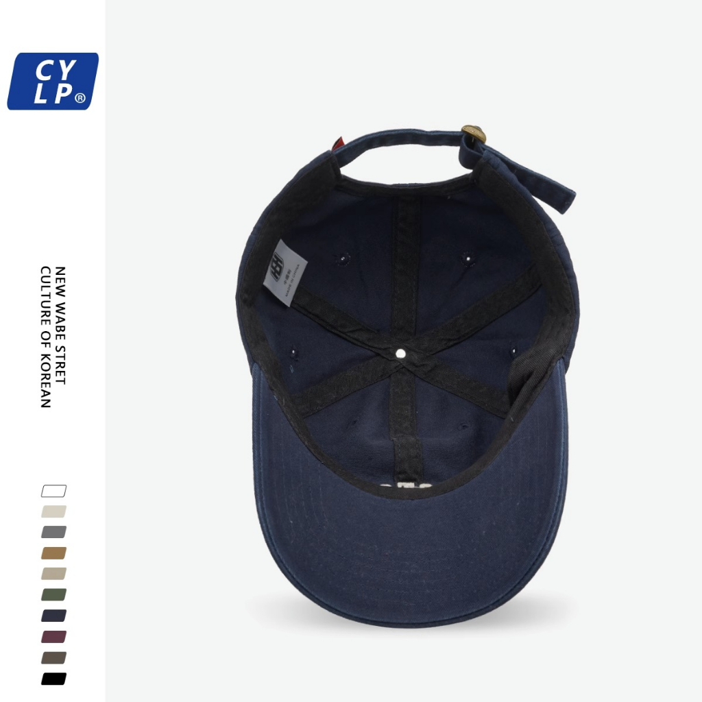 Mũ Lưỡi Trai Mềm Thêu Chữ Phong Cách Đường Phố Hàn Quốc Cá Tính