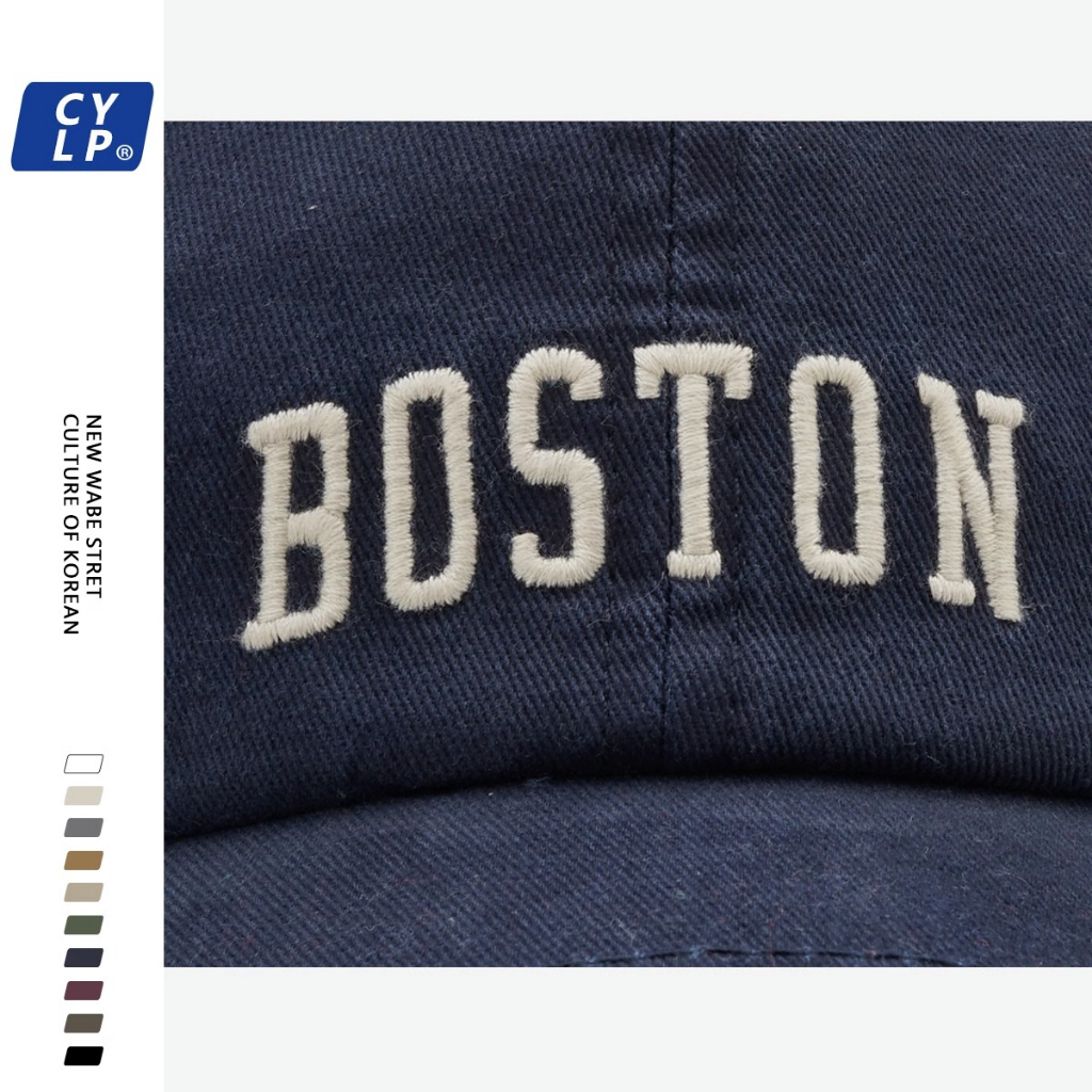 Mũ Lưỡi Trai Mềm Thêu Chữ Phong Cách Đường Phố Hàn Quốc Cá Tính