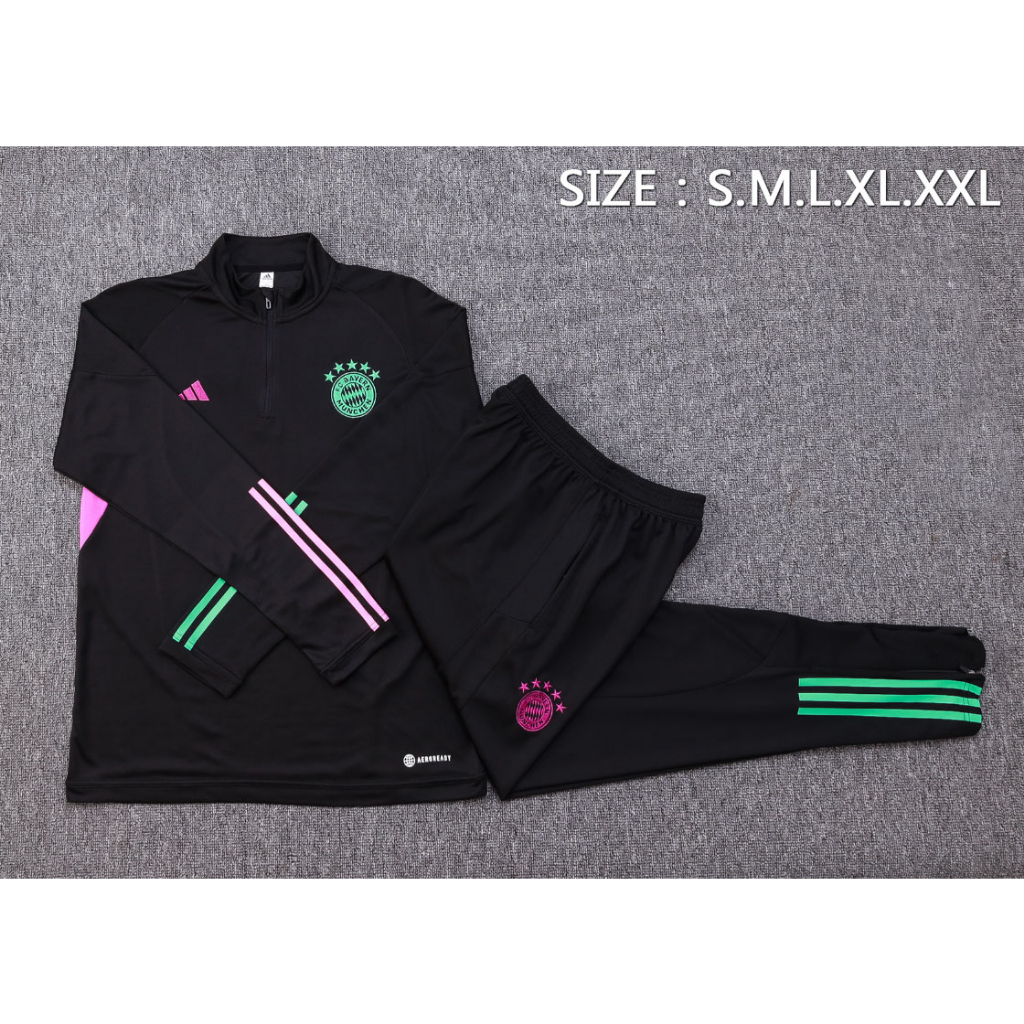 Người hâm mộ phát hành 23/24 bayern munich gradient training quần áo s-2xl