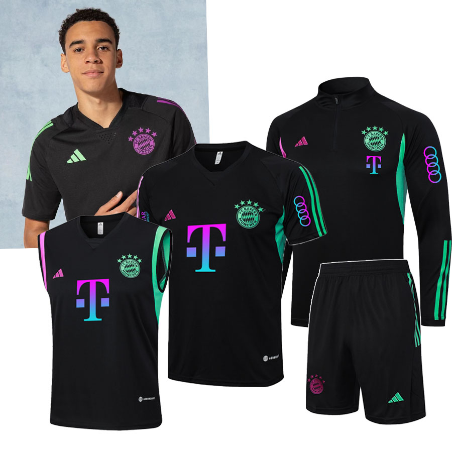 Người hâm mộ phát hành 23/24 bayern munich gradient training quần áo s-2xl